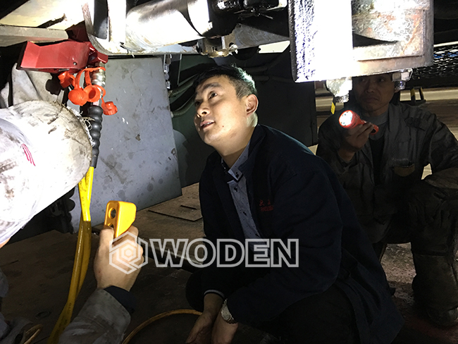 沃頓技術(shù)員在合肥某機務(wù)段培訓(xùn)